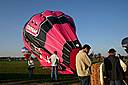 Heissluftballon Landung